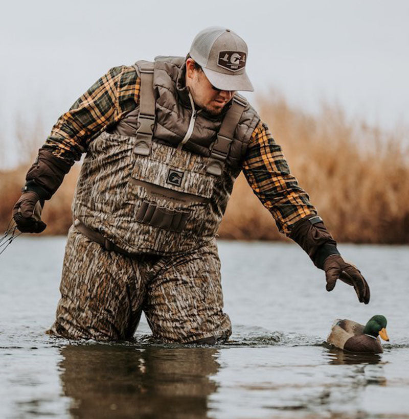 Gator Waders Men's Shield Breathable Waders Realtree Timber / Stout 13