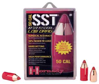 Hornady .50cal Saboted Bullet - 250gr. Sst 20-count