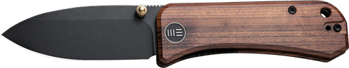 We Knife Banter 2.9" - Cuibourtia Wood/blk Stnwash