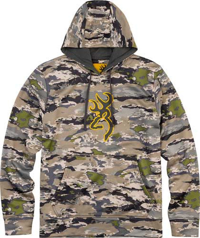 Browning Tech Hoodie Ls Ovix - Large
