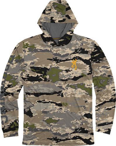 Browning Hooded Long Sleeve - Tech T-shirt Ovix Large