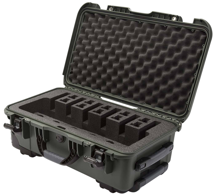 Nanuk (plasticase Inc) 935, Nanuk 935-6up6 Nanuk Case W/foam 6up - Olive