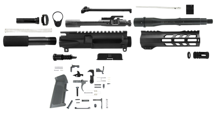 Tacfire Ar Build Kit, Tacfire Ss-pk556-lpk 5.56 7.5" Pstl Build Kit