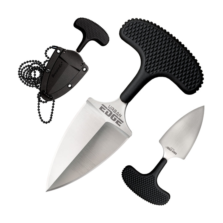 Cold Steel Urban Edge 2.5" - Blade W/ Sheath & Neck Chain