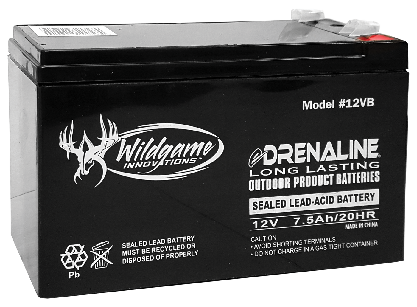 Wildgame Innovations Gsm Rechargeable Battery, Wgi-wgibt0011 12v Edrenaline Rechargeable Battery