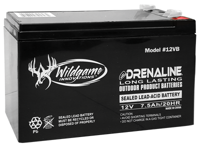 Wildgame Innovations Gsm Rechargeable Battery, Wgi-wgibt0011 12v Edrenaline Rechargeable Battery