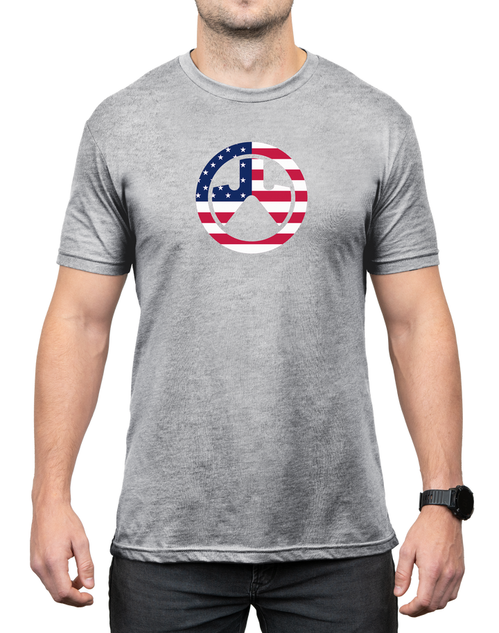Magpul Industries Corp Independence Icon, Magpul Mag1281-030-l Independence Icon Shirt Ahth