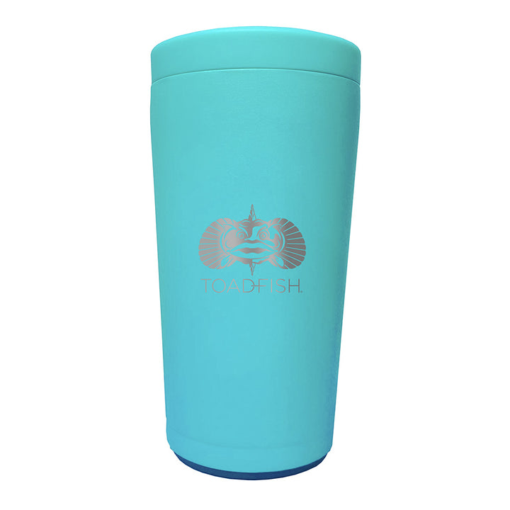 Toadfish Non-Tipping Can Cooler 2.0 - Universal Design - Teal