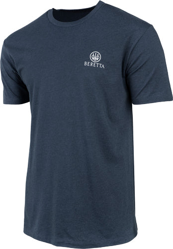 Beretta Legacy T-shirt Back - Logo Large Navy