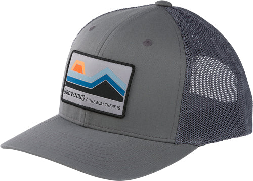 Browning Cap Butte 110 Mesh - Back Woven Patch Gray*
