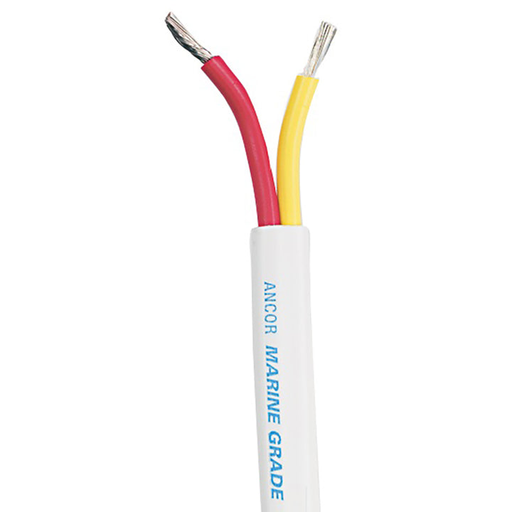Ancor Safety Duplex Cable - 8/2 AWG - Red/Yellow - Flat - 50&