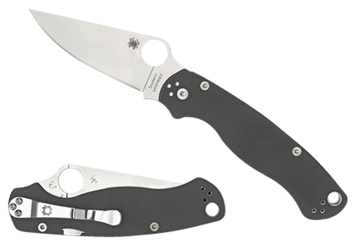 Spyderco Para Military 2, Spy C81gpdgy2 Para Military 2 Maxamet