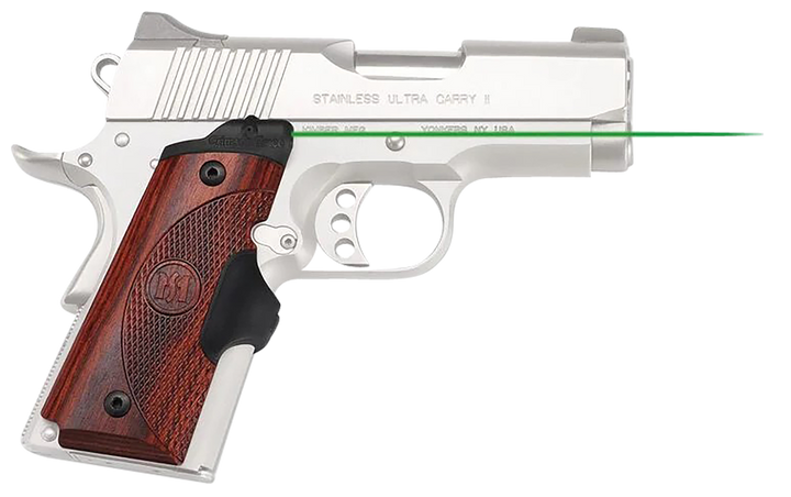 Crimson Trace Lg-902g Lasergrips, Crim Lg-902g Laserguard 1911 Grn Lsr