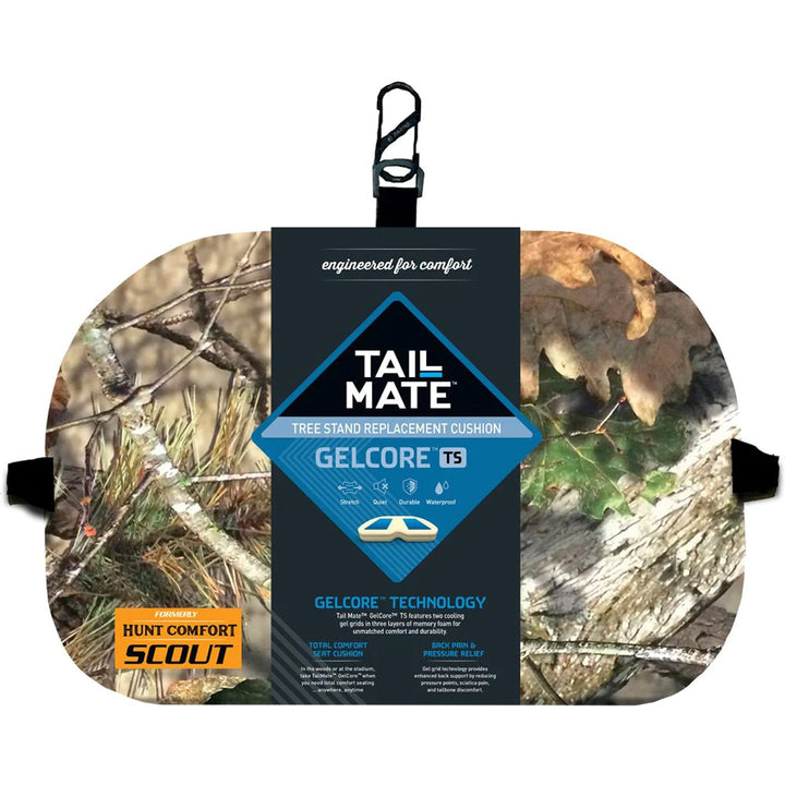 Tail Mate Gelcore Seat Cushion Mossy Oak