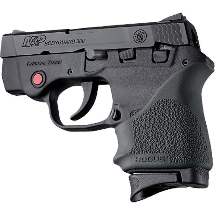 Hogue Handall Beavertail Grip Sleeve Black S&w Bodyguard 380/taurus Tcp And Spectrum