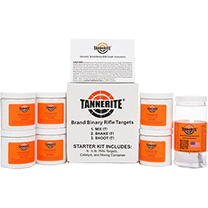 Tannerite Starter Kit, Tan Str Starter 6 1/2lb 24 Targets 4 Cs