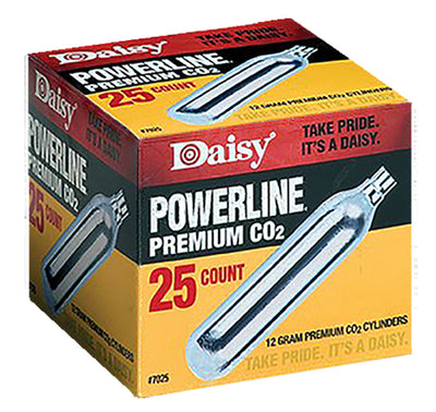 Daisy Co2 Cartridges 12-grams - 25-pack