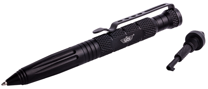 Uzi Accessories Tactical Pen, Camp Uzitacpen6bk Uzi Tac Pen 6 Black