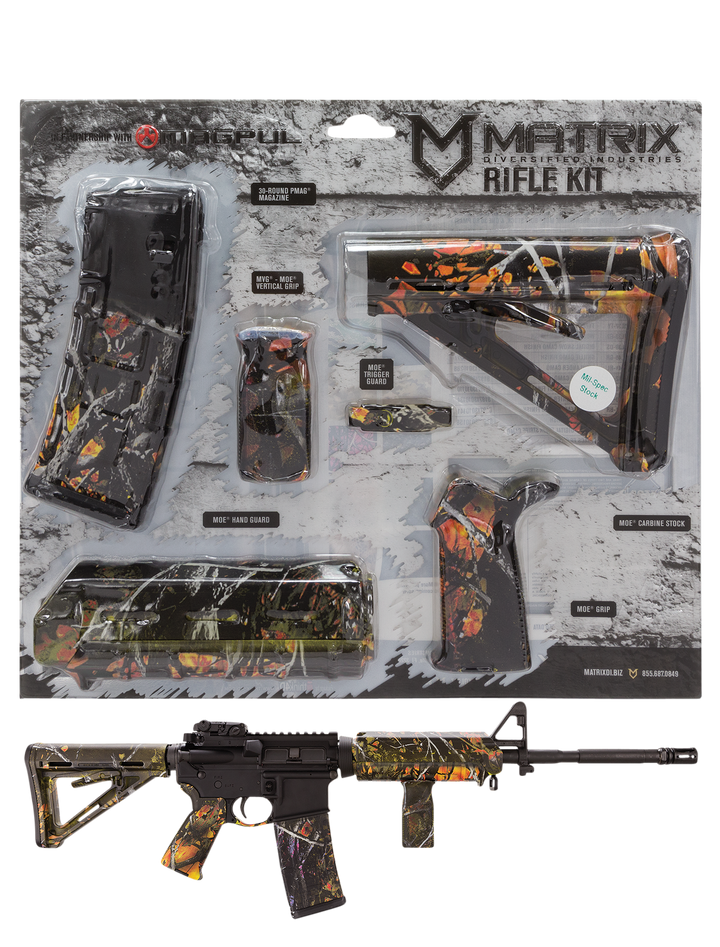 Matrix Diversified Ind Magpul Carbine Accessory Kit, Mdi Magmil42-wf Wildfire Kit