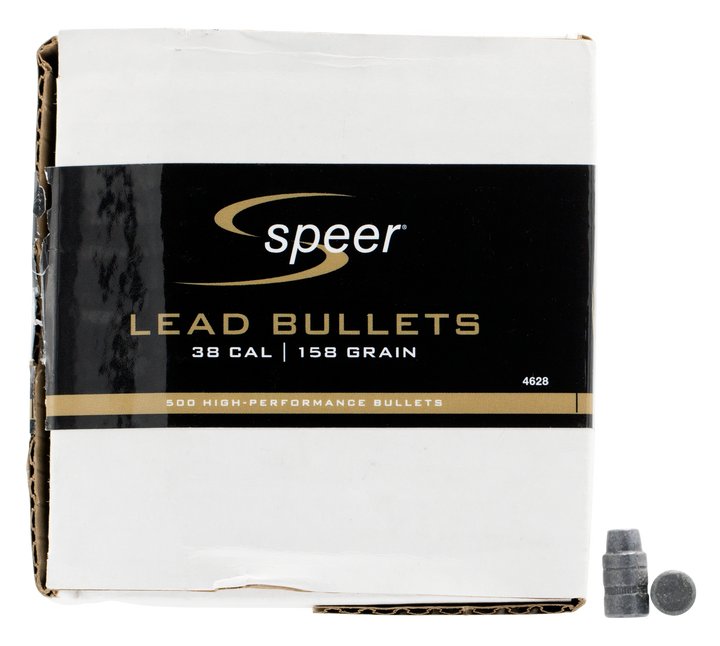 Speer Ammo Handgun, Speer 4628 Bull .358 158 Swc Hp 500