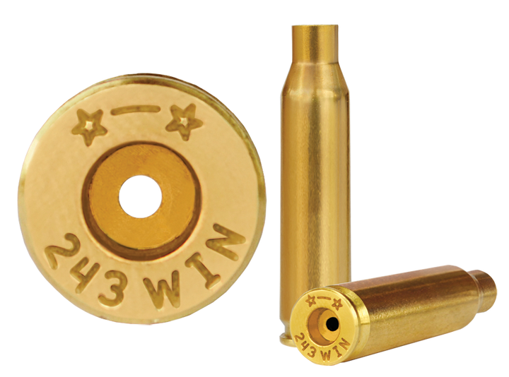 Starline Brass Unprimed Cases, Star 243wineup-50 Unp Brass 243 Winchester
