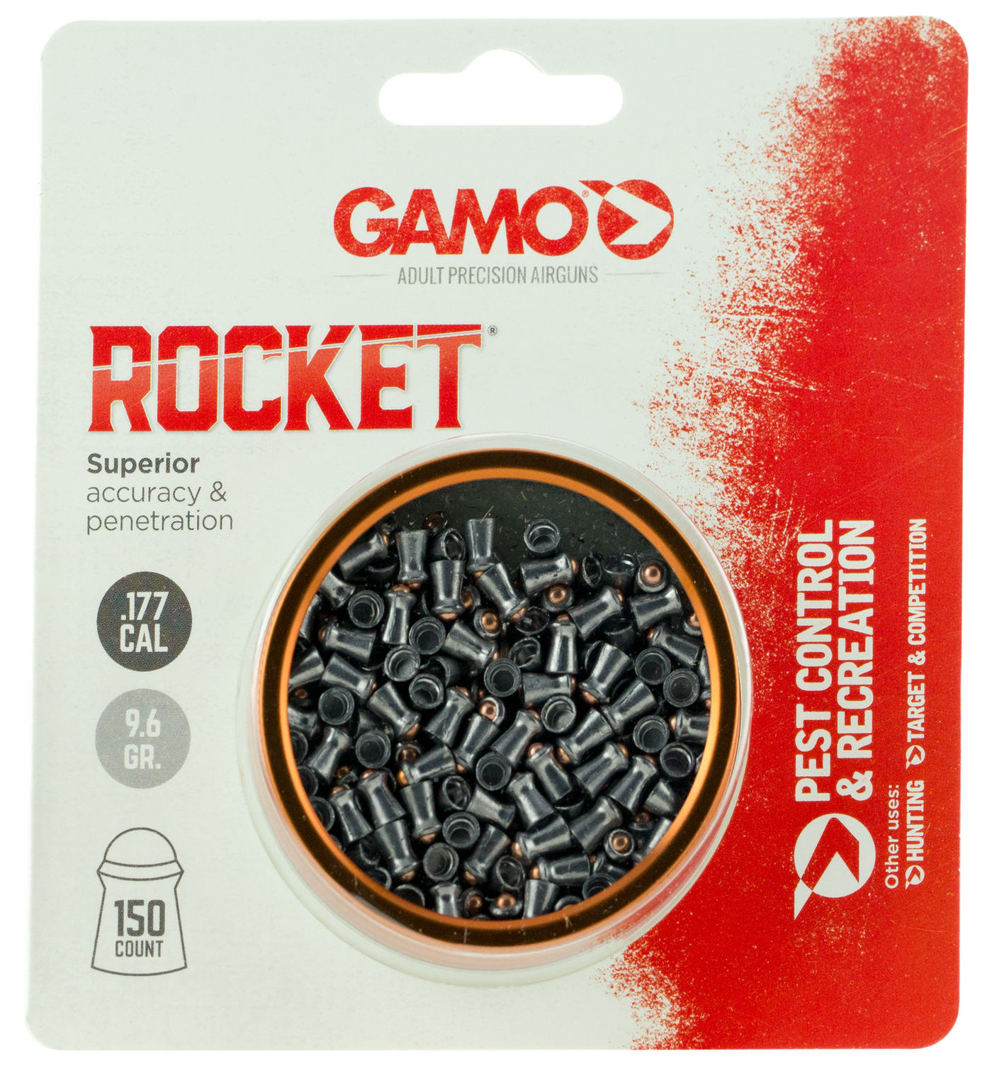 Gamo Rocket Pellets .177 150 Pk.