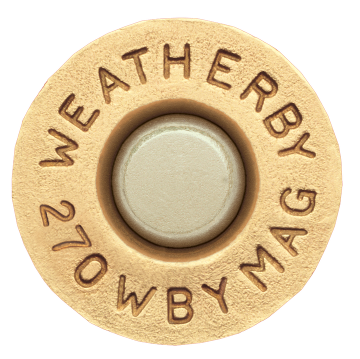 Weatherby Unprimed Cases, Wthby Brass270 Up Brass 270wby 20