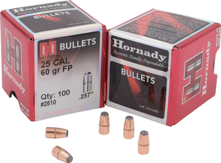 Hornady Traditional, Horn 2510 Bull 25cal 60 Fp 100/40