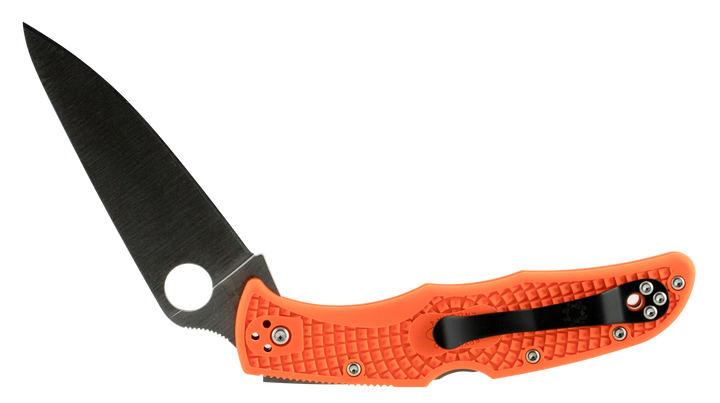 Spyderco Endura 4, Spy C10fpor Endura 4 Lwt Orange Pln