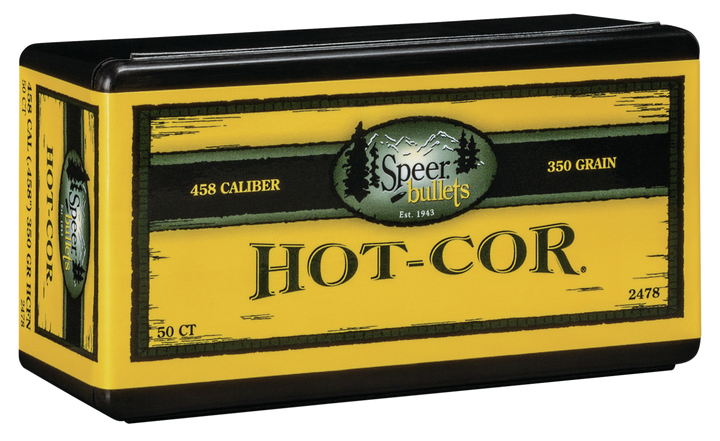 Speer Ammo Hot-cor, Speer 2478 Bull .458 350 Fn 50