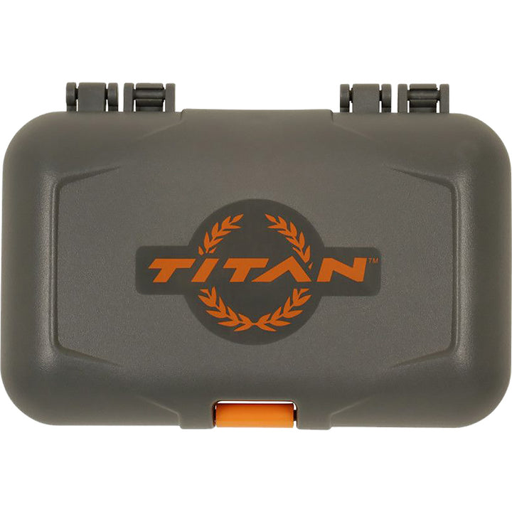 Titan Broadhead Caddy Gray And Orange