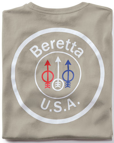 Beretta T-shirt Usa Logo - X-large Dove Grey