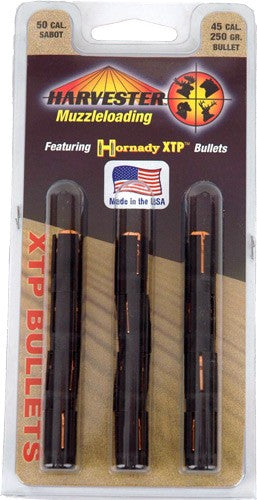 Harvester Xtp 50cal 250gr - .452 Hornady Xtp Sabot 12pk