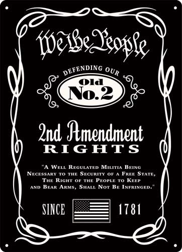 Rivers Edge Sign 12"x17" - "we The People Whiskey"