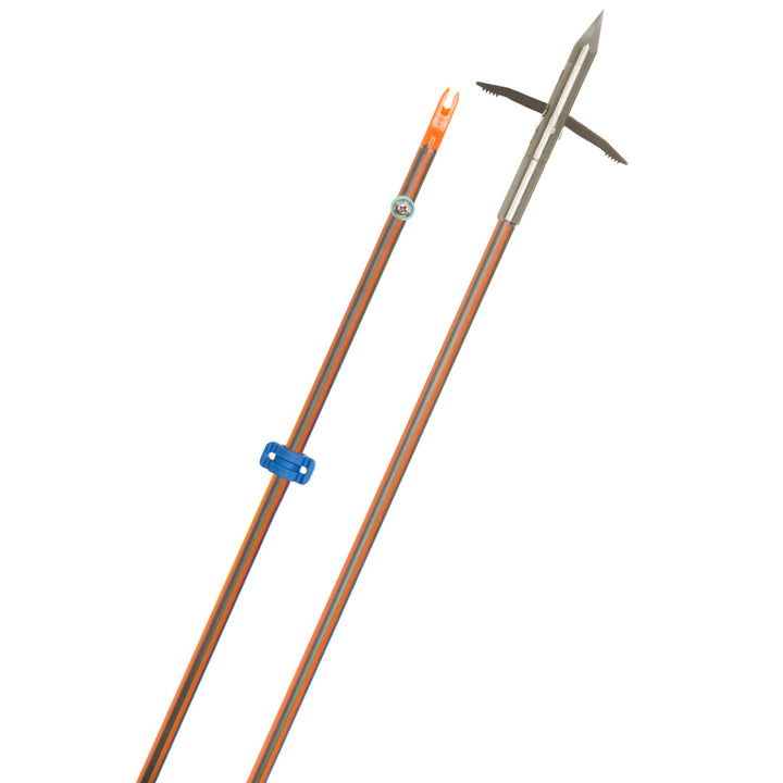 Fin Finder Hydro Carbon Il Bowfishing Arrow W/the Kraken Point