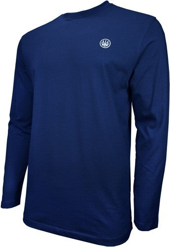 Beretta T-shirt Long Sleeve - Usa Logo 2x-large Navy Blue