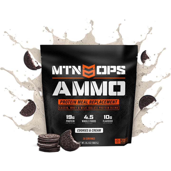 Mtn Ops Ammo Whey Protein Cookies And Cream
