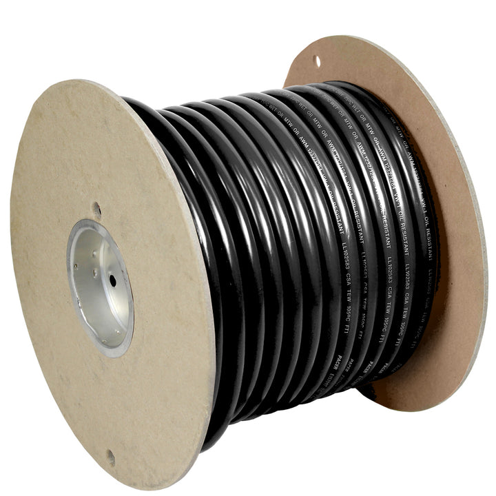 Pacer Black 2/0 AWG Battery Cable - 100&