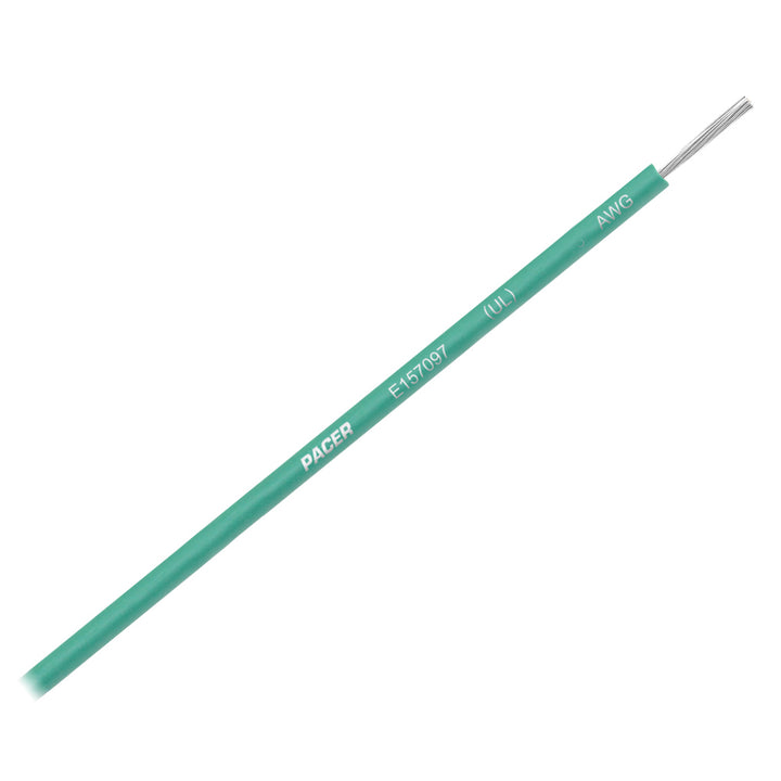 Pacer Green 10 AWG Primary Wire - 25&