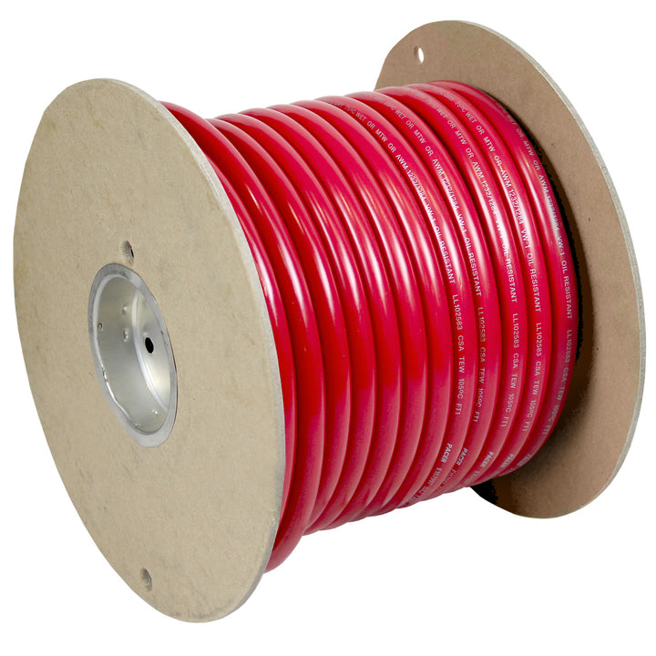 Pacer Red 4 AWG Battery Cable - 100&