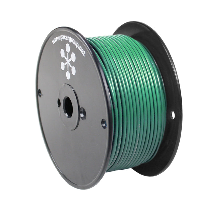 Pacer Green 8 AWG Primary Wire - 250&