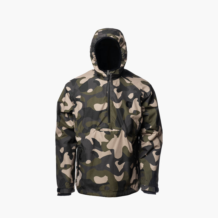 Gator Waders Waterproof 1/2 Zip Bog Hoodie | Mens - Woodland
