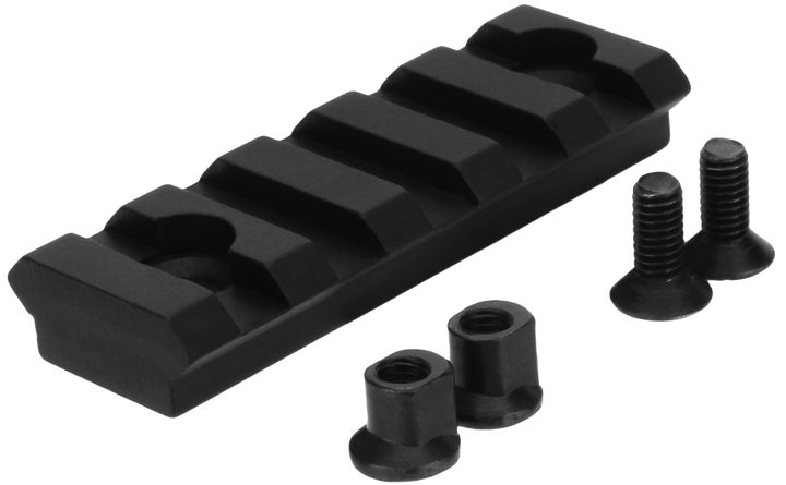 Tacfire Keymod Picatinny Rail 2 Inch 5 Slots, Tacfire Mar101 2in Pic Rail Keymod 5 Slots