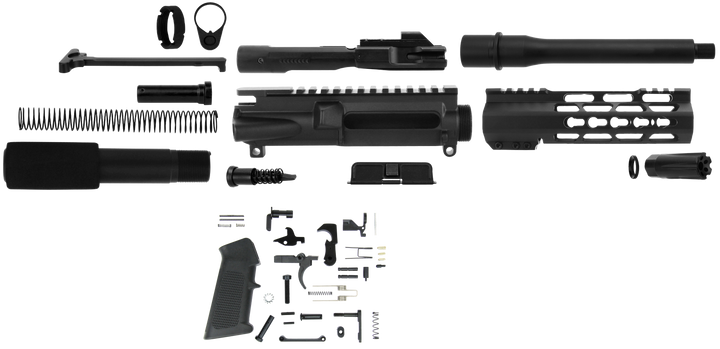 Tacfire Ar Build Kit, Tacfire Ss-pk9mm-lpk-7-k Keymod 9mm Pst Build Kit