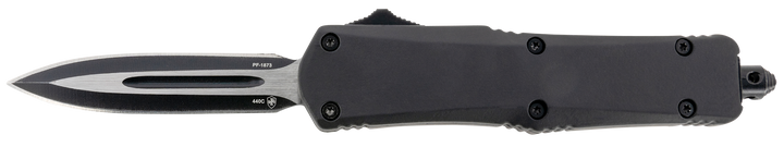 Templar Knife Black Rubber, Temp Sbr131 Sml Blk Rubber Dagger 440c Blk