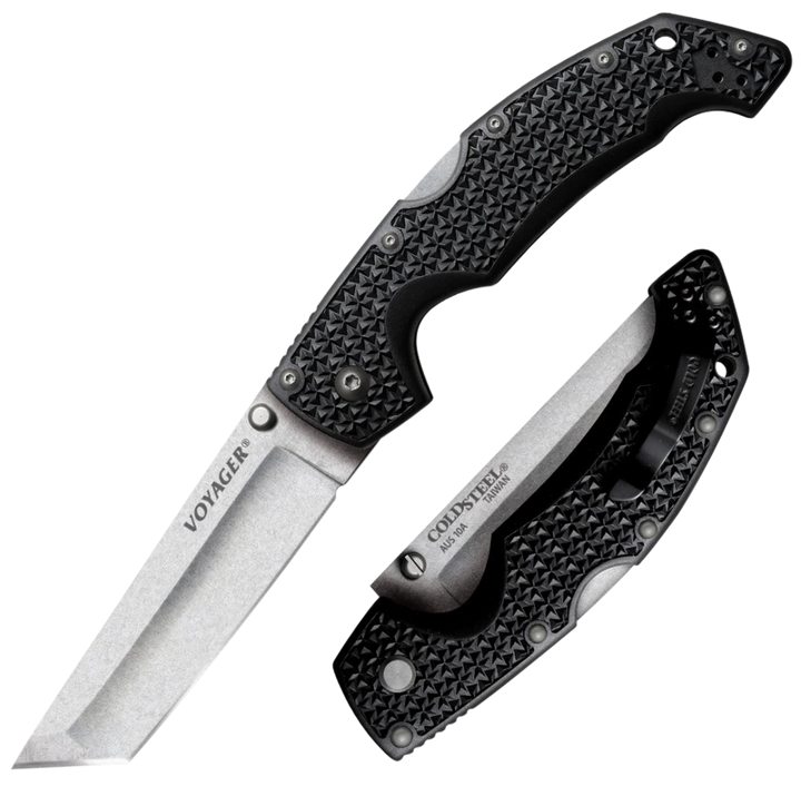 Cold Steel Voyager, Cold Cs-29at Voyager Lg Tanto Point Plain