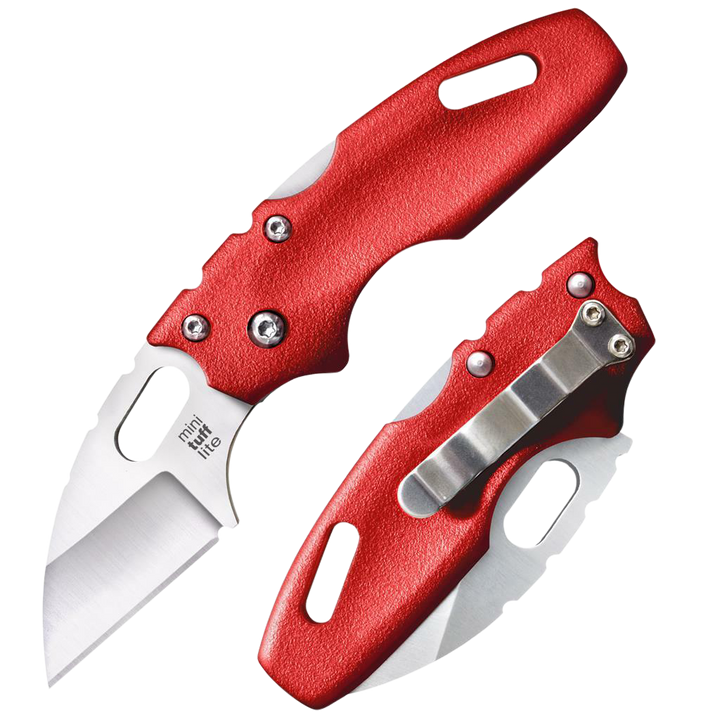 Cold Steel Tuff Lite, Cold Cs-20mtr Mini Tuff Lite Plain Red