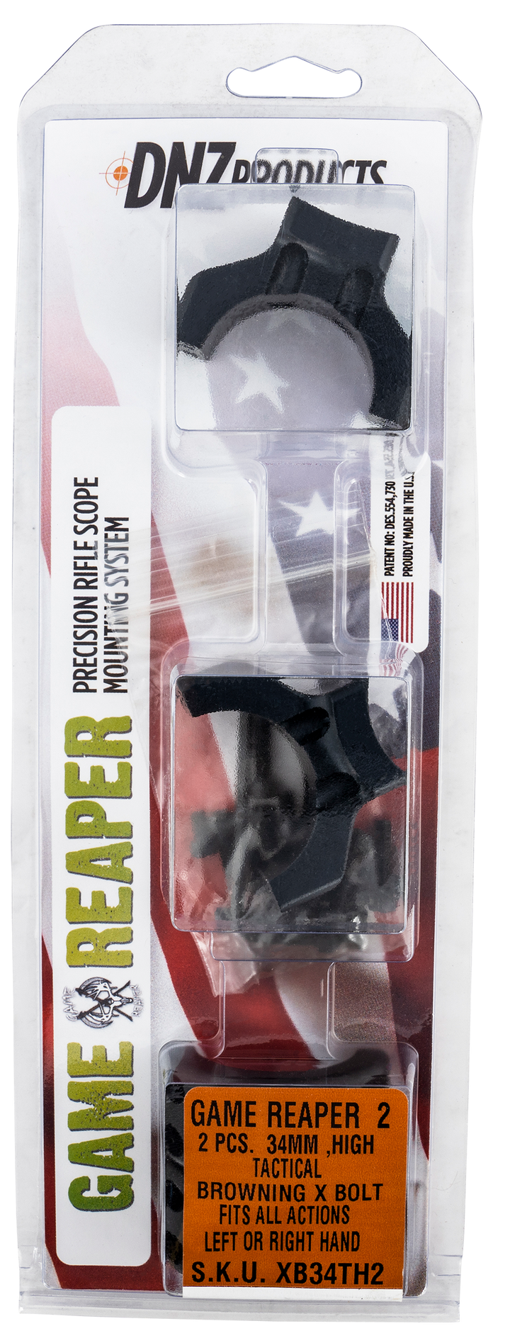 Dnz Game Reaper 2, Dnz Xb34th2 2 Pc Brn X-blt Hi Mt 34mm