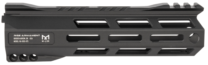 Rise Armament Ra-905, Rise Ra-905-075-blk Lgwt Rail Mlok 7.5 Blk
