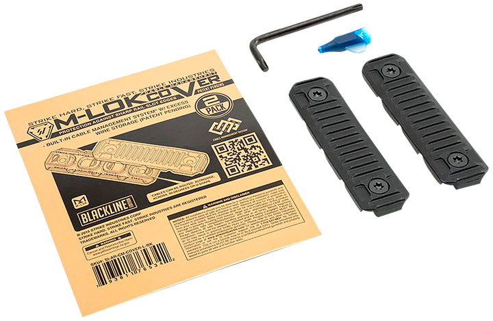 Strike Cable Management Cover, Si Ar-cm-cover-l-bk Ar Cable Mgmt Rl Cover Long
